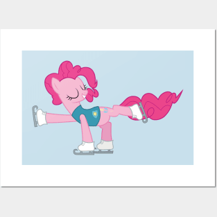 Ice Skater Pinkie Pie 4 Posters and Art